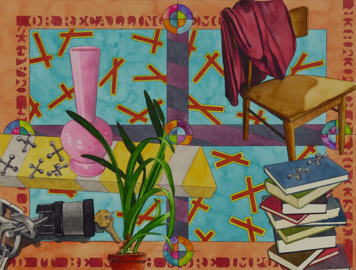 Sight or Memory, 2026 — watercolor by Rick Yasko
